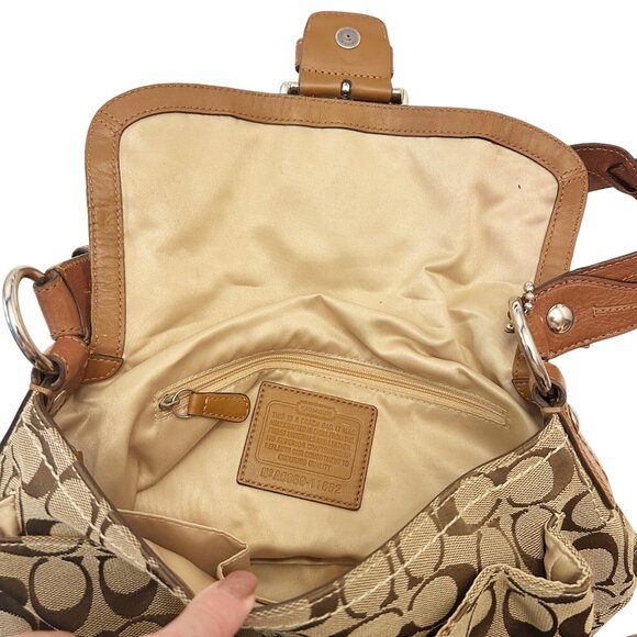 COACH Soho Signature Pocket Shoulder Bag, style number A0869‑11862 Y2K - Picture 12 of 16